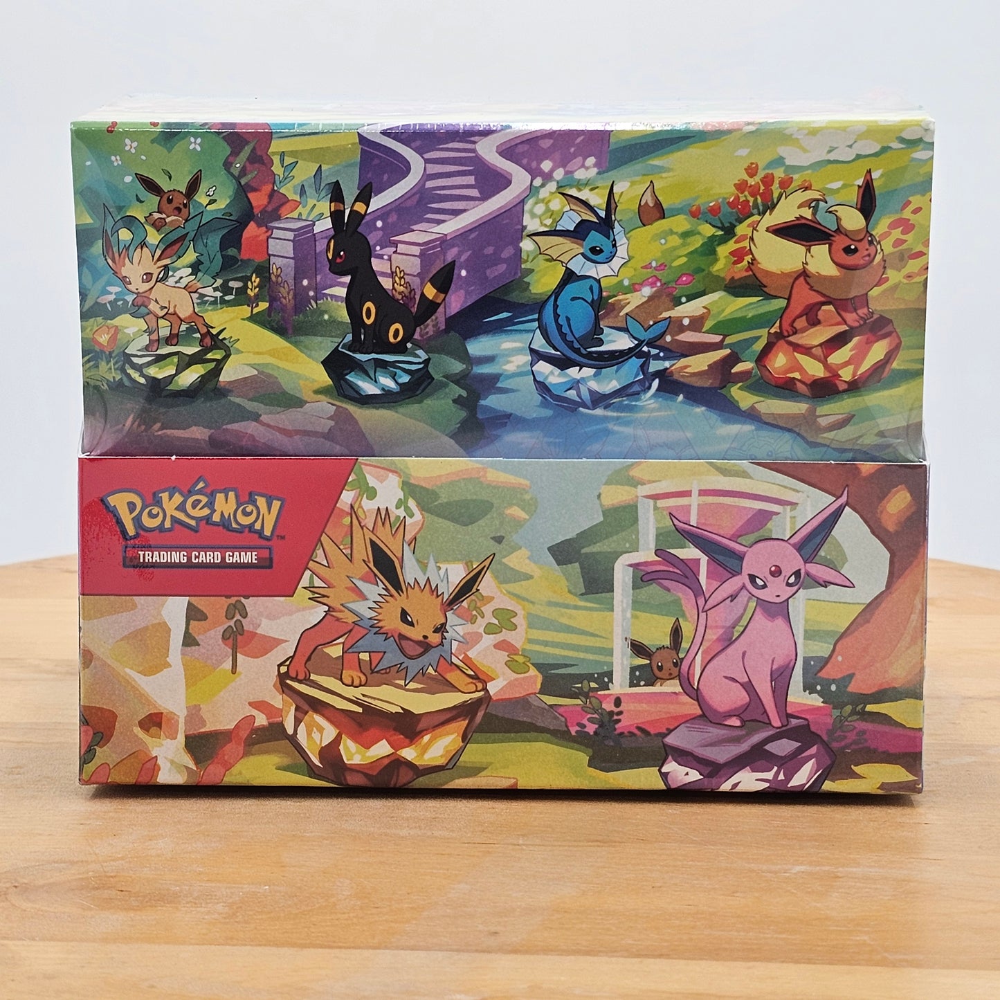 Prismatic Evolutions Mini Tin Display