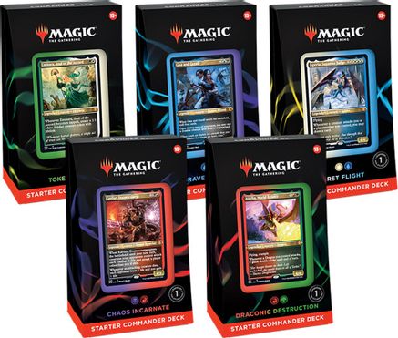 Magic: The Gathering - Starter Commander Deck Display (5ct)