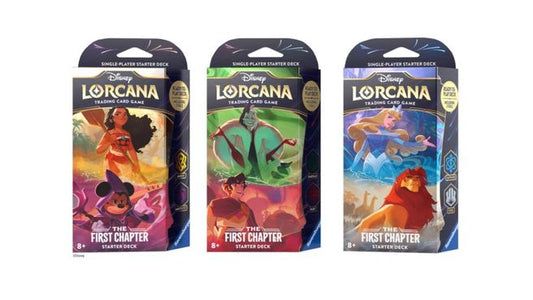 Disney Lorcana: The First Chapter Starter Deck [Set of 3] - The First Chapter