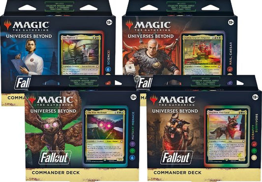 Universes Beyond: Fallout Commander Deck Set