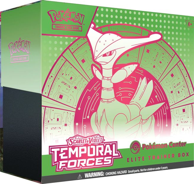 Set of Two! Temporal Forces Pokemon Center Elite Trainer Box (Exclusive)