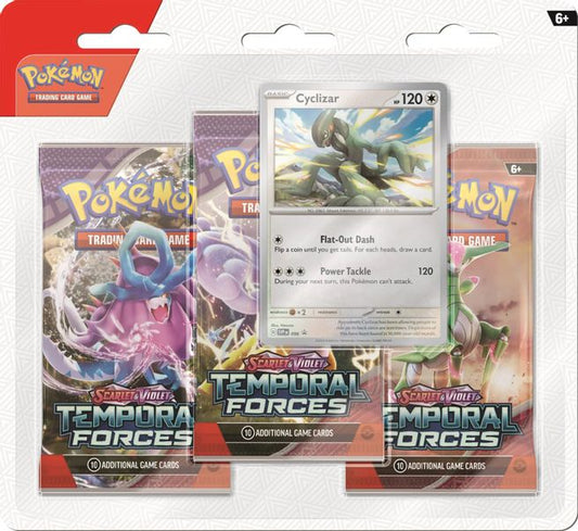 Two Pack! = Temporal Forces 3 Pack Blister [Cyclizar & Cleffa]