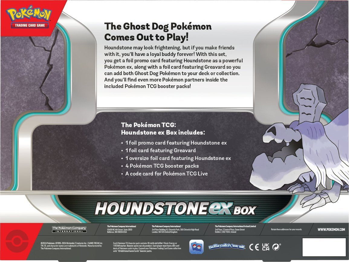 Pokemon Houndstone ex Box