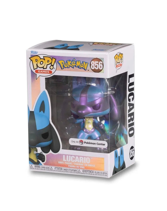 Lucario Pearlescent Pop! Vinyl Figure by Funko - from the Pokemon Center