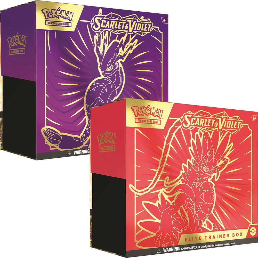 Scarlet & Violet - Elite Trainer Box (Set of 2)