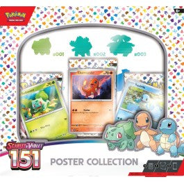 Pokemon Scarlet and Violet 3.5 151 Poster Collection Case